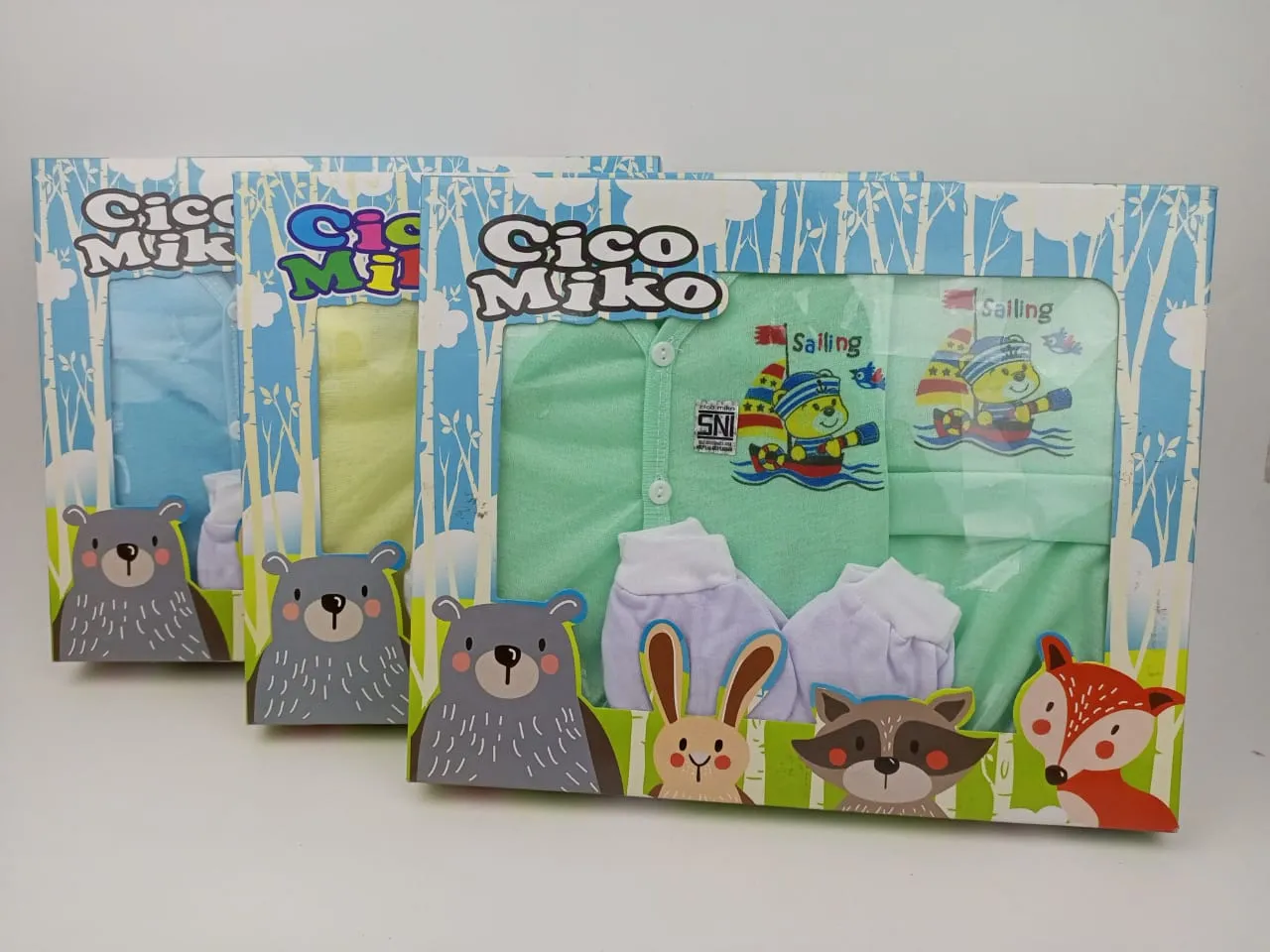 Gift Set Ciko Miko Baju Set Ciko Miko Baby Set Harga Grosir Termurah Bingkisan Baby Hampers Baby Kado Baby