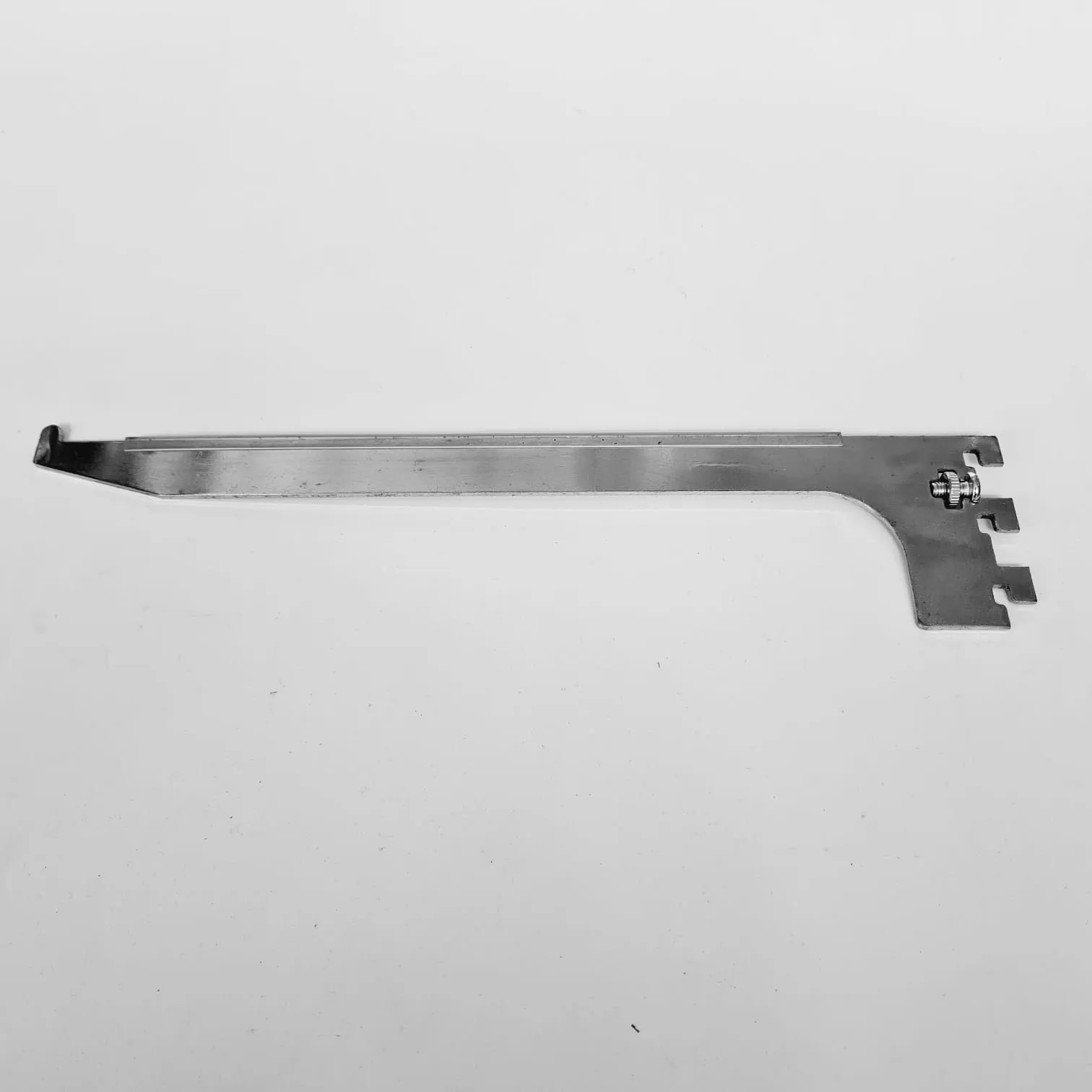 Siku Penyangga Rak Kaca Daun Bracket Kaca 30cm Tatakan Siku Kaca Mannequin Display Termurah