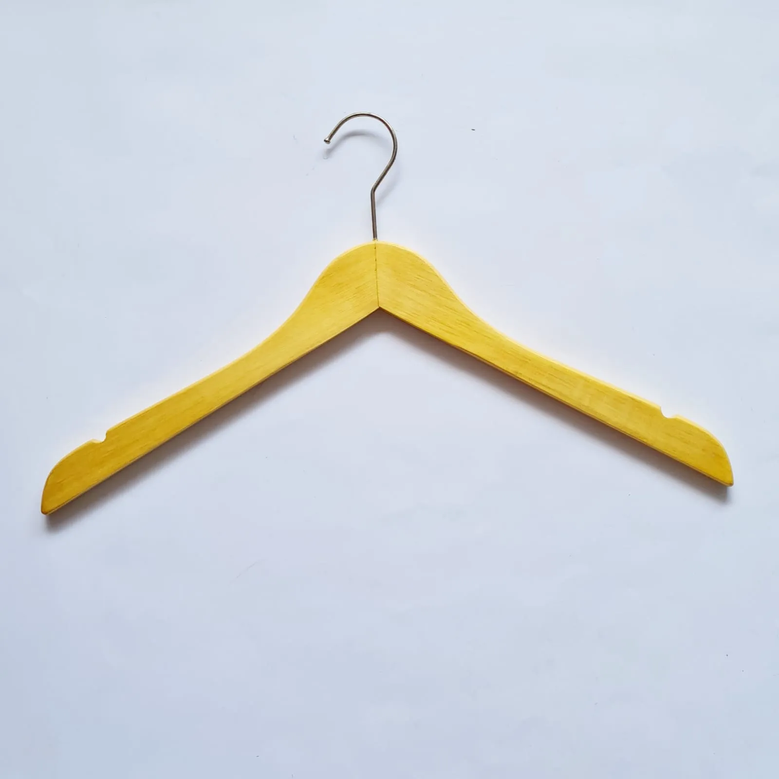Hanger Kayu Dewasa Warna Natural Gantungan Baju Dewasa Termurah