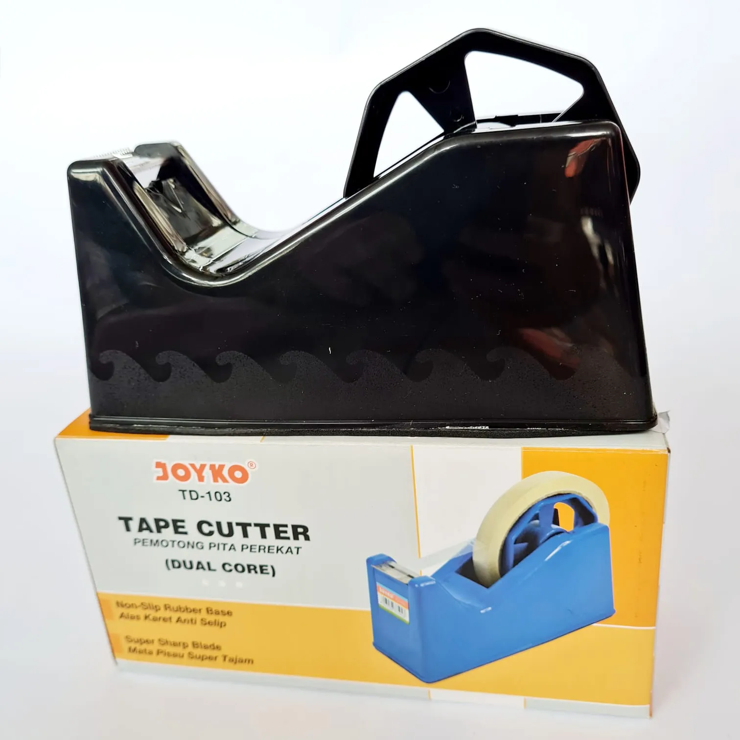 Tape Dispenser Tempat Isolasi Pemotong Pita Perekat Joyko Tape Cutter TD-103 Pemotong Selotip Termurah